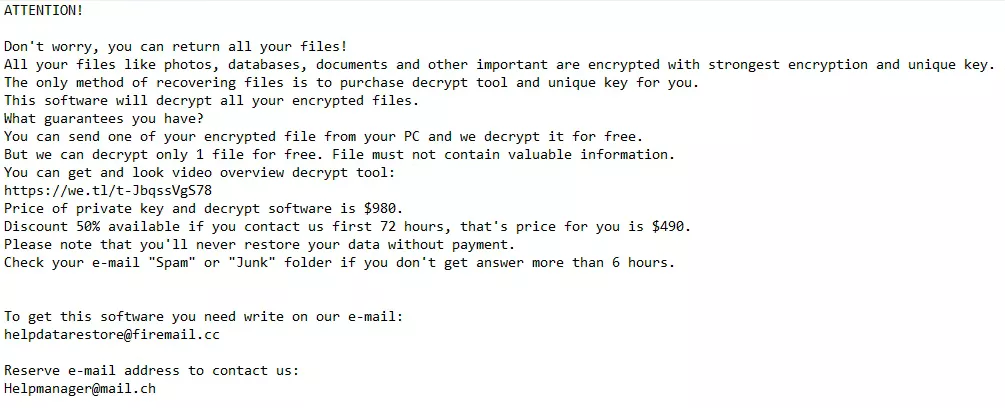 Remove STOP/DJVU Ransomware [Decryption Explained]